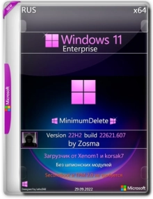 Windows 11 Enterprise x64 MD 22H2 build 22621.607 by Zosma