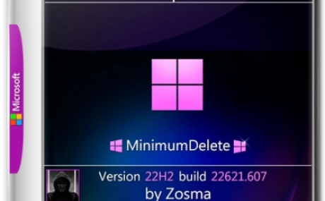 Windows 11 Enterprise x64 MD 22H2 build 22621.607 by Zosma