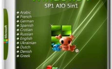 Windows 7 SP1 AIO 5in1 x64 July 2017 Team OS