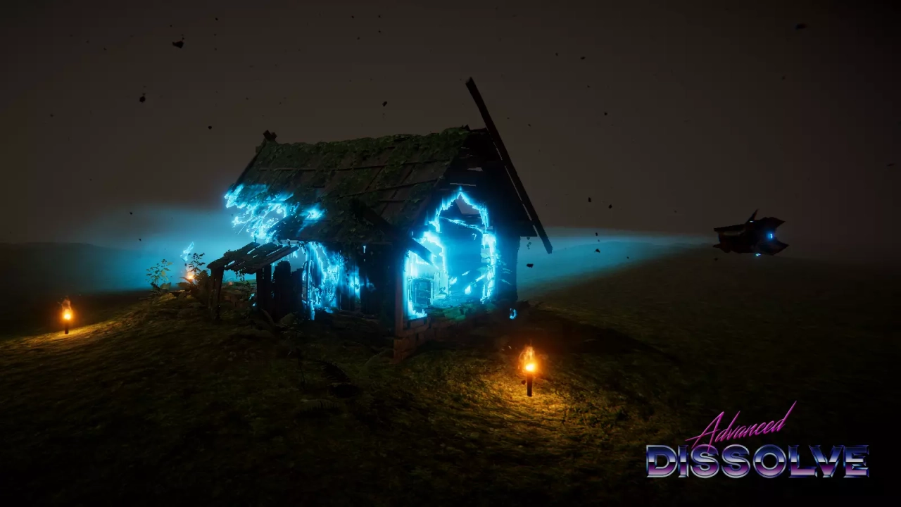 Screenshot #2 - Advanced Dissolve - Продвинутый шейдер эффекта Unity
