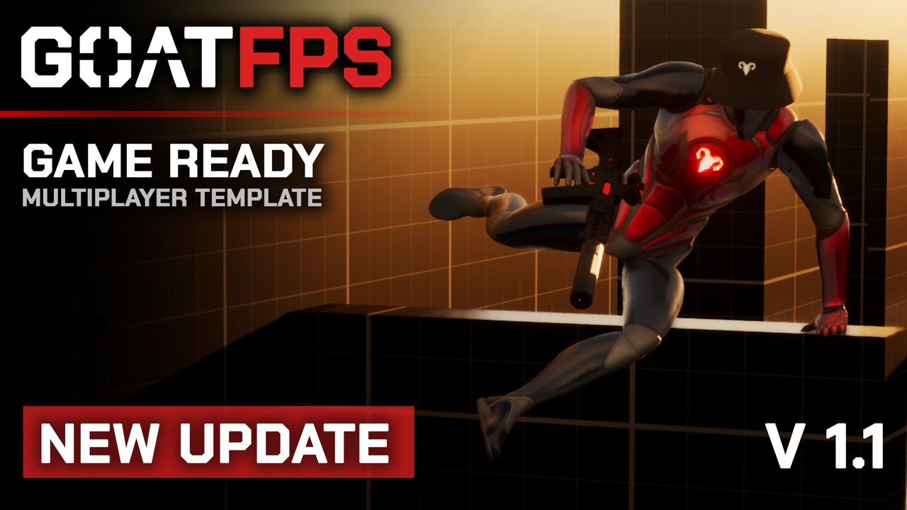 Screenshot #8 - GOAT FPS Multiplayer GAME READY Template UE5.5+  v1.1