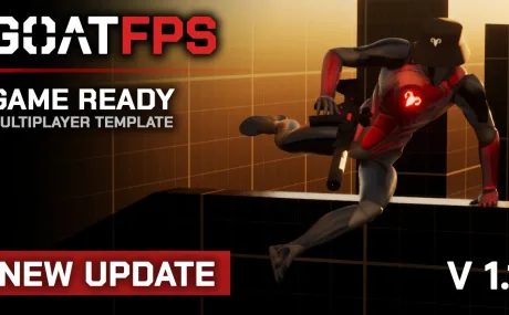 GOAT FPS Multiplayer GAME READY Template UE5.5+  v1.1