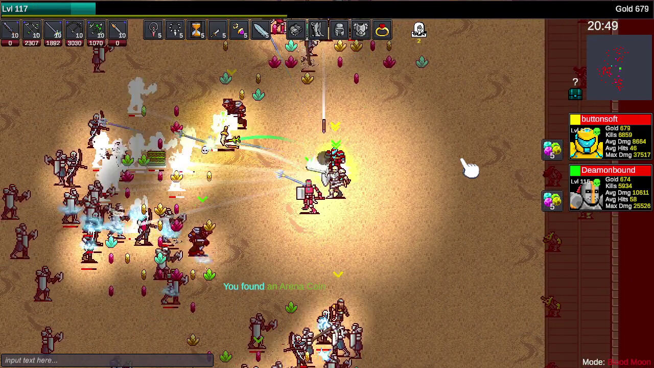 Screenshot #5 - Fantasy Survivors