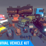 Screenshot #1 - Poly - Survival Vehicles Kit