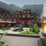 Screenshot #3 - Lowpoly Style Asia Environment