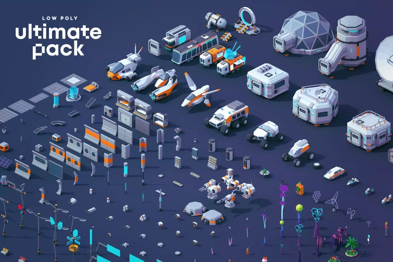 Screenshot #2 - Low Poly Ultimate Pack