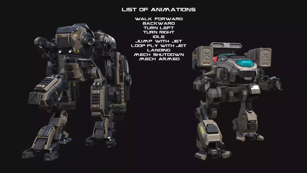 Screenshot #1 - PBR Modular Mechs
