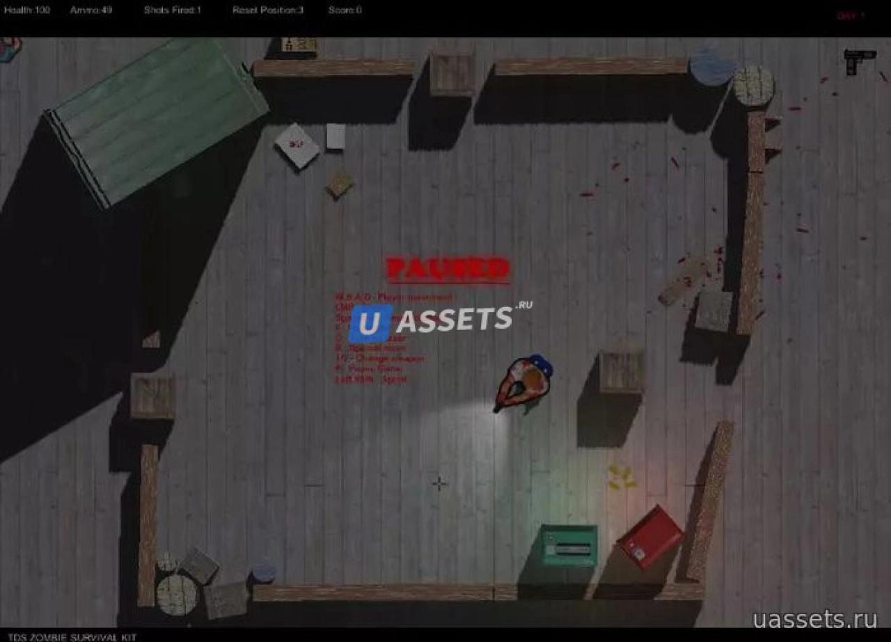 Screenshot #3 - Top Down Shooter - Zombie Survival KIT