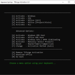 Screenshot #3 - Активатор для Windows Microsoft Activation Scripts (MAS) 3.9 portable