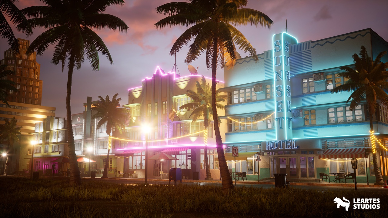 Screenshot #10 - Miami Vice City (Unreal Engine)