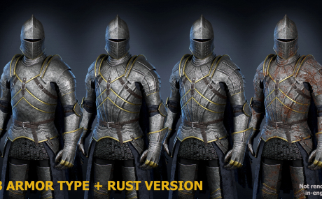 Undead Knight UE5.4 asset