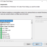 Screenshot #2 - Windows 10 Codec Pack