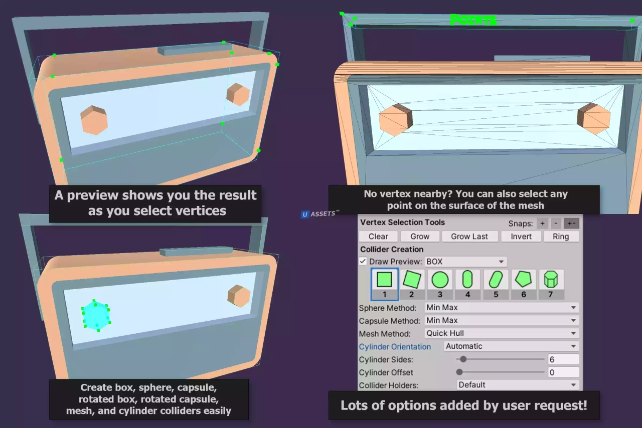 Screenshot #1 - Easy Collider Editor