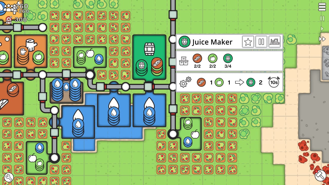 Screenshot #1 - Mini Settlers