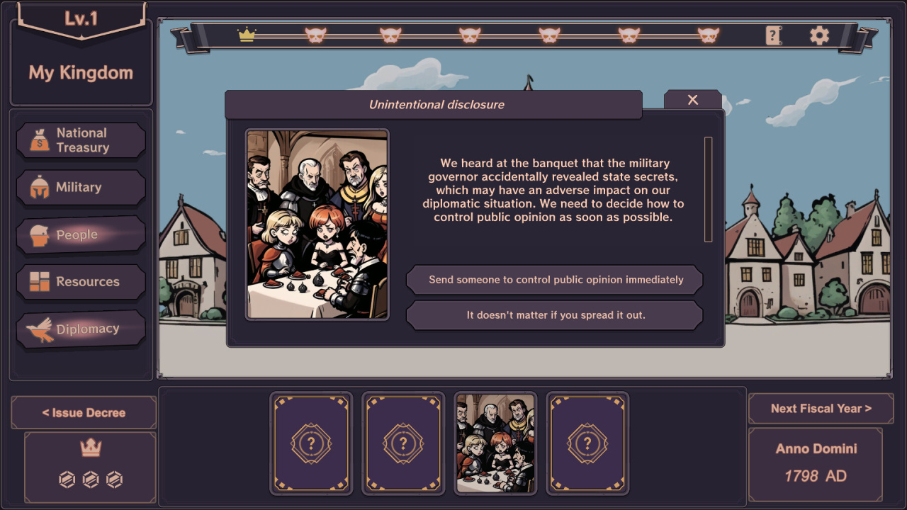 Screenshot #2 - Dear His Majesty