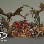 Screenshot #1 - HEROIC FANTASY CREATURES FULL PACK Volume 1