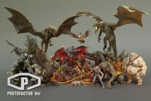 HEROIC FANTASY CREATURES FULL PACK Volume 1