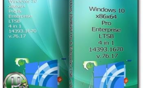 Windows 10 Pro & Enterprise LTSB 14393.1670 4in1 (Uralsoft)