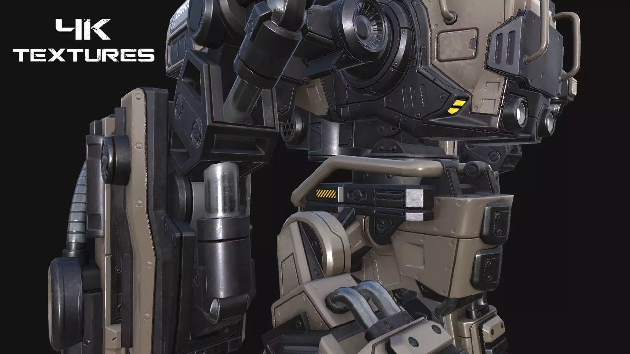 Screenshot #4 - PBR Modular Mechs