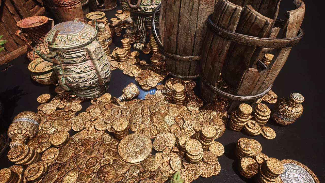 Screenshot #4 - Ruins Treasure Prop Pack