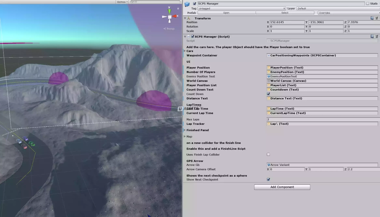 Screenshot #4 - Simple Car Positioning System