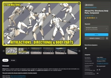 Hitreact Pro: Directional, Body Parts, Component (5.6 – 5.7)