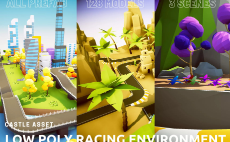 Low Poly Racing Environment