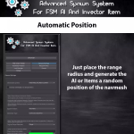 Screenshot #3 - Advanced Spawn System For FSM AI And Invector Item