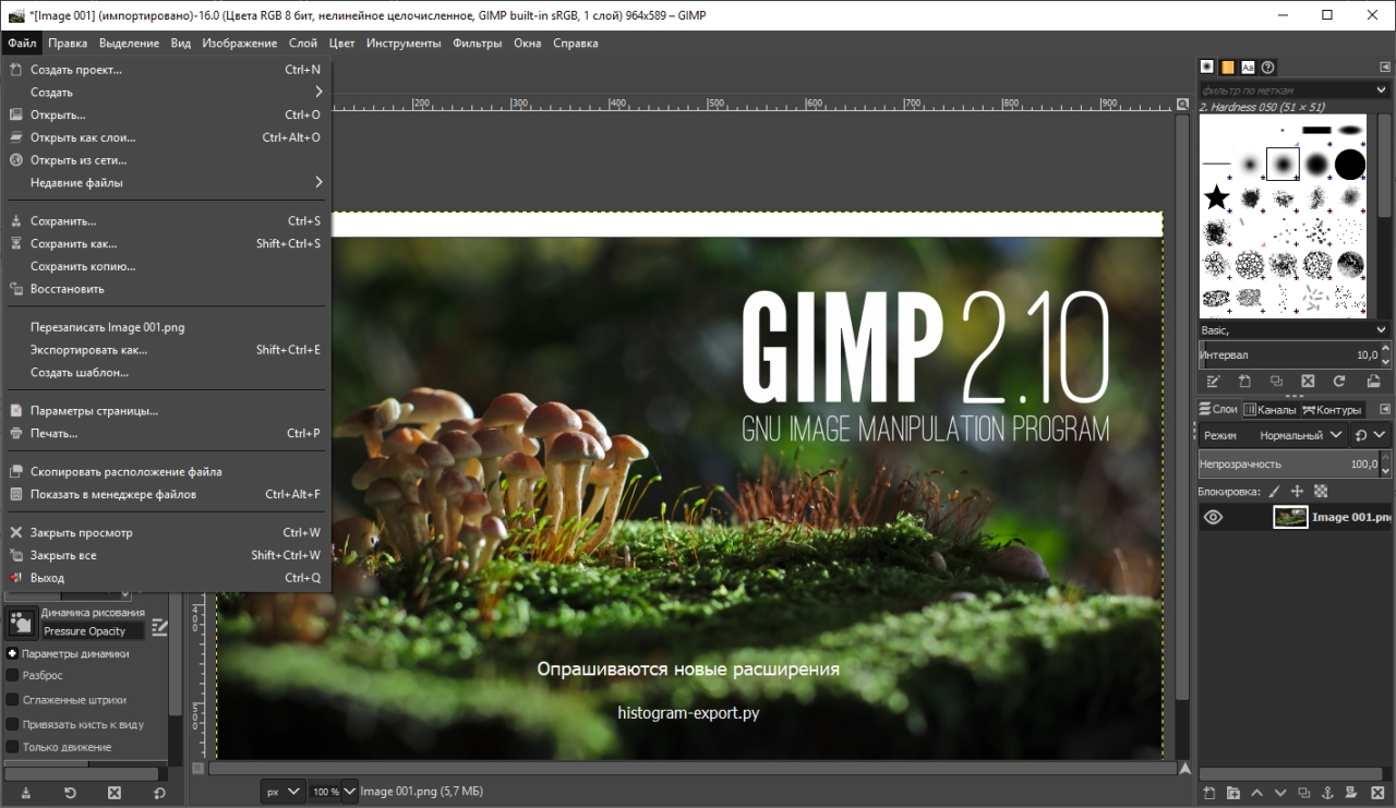 Screenshot #2 - GIMP