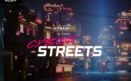 Kitbash3D - Props Cyber Streets (UE + Unity)