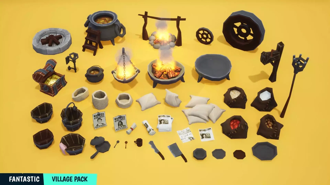 Screenshot #1 - FANTASTIC - Village Pack