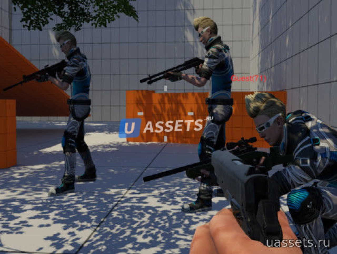 Screenshot #1 - Modular Multiplayer FPS Engine (Photon 2)