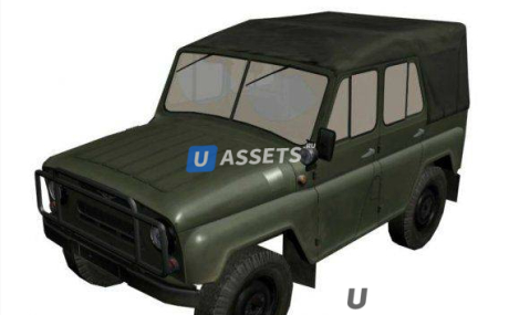 3D Model - UAZ