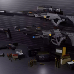 Screenshot #1 - Futuristic Scifi Weapons Pack