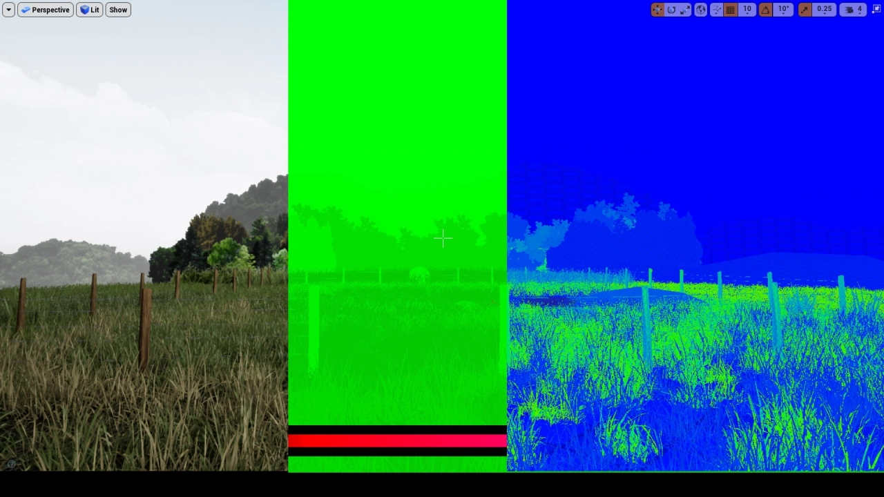 Screenshot #6 - Realistic Grass SV 02 Master Grass для UE5
