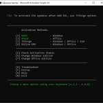 Screenshot #2 - Активатор для Windows Microsoft Activation Scripts (MAS) 3.9 portable