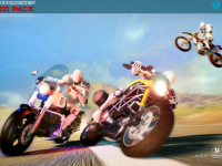 Screenshot #1 - Ridable MotorBikes: Multiplayer Advanced Pack - 3 Bikes - damage & animations