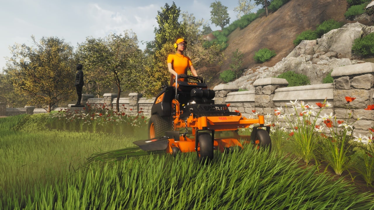 Screenshot #1 - Lawn Mowing Simulator