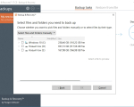 Screenshot #2 - Paragon Backup & Recovery