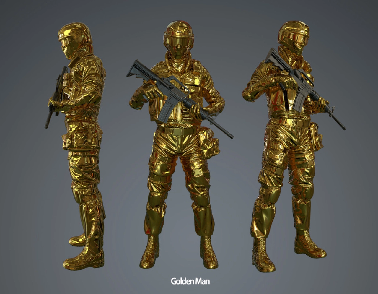Screenshot #9 - Assault Character Pack Remastered - unity