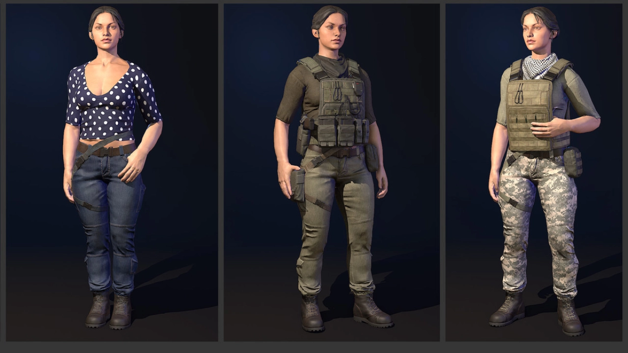 Screenshot #1 - Female Hero (Unity)