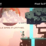 Screenshot #2 - UniArt Pixel SciFi Landscape