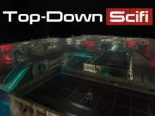 Top-Down Scifi modular Environment