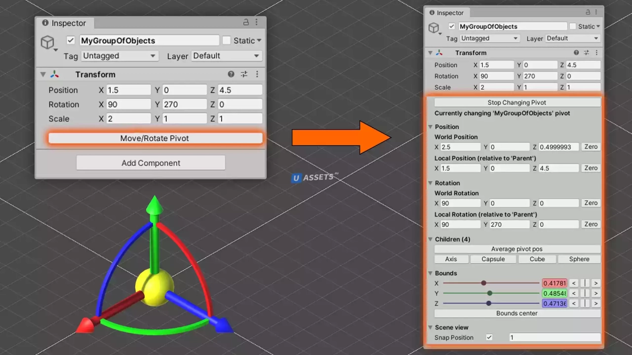 Screenshot #1 - Super Pivot PRO Modifier
