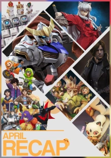 April 3D Model Releases — Gundam, Inuyasha, Resident Evil и Final Fantasy