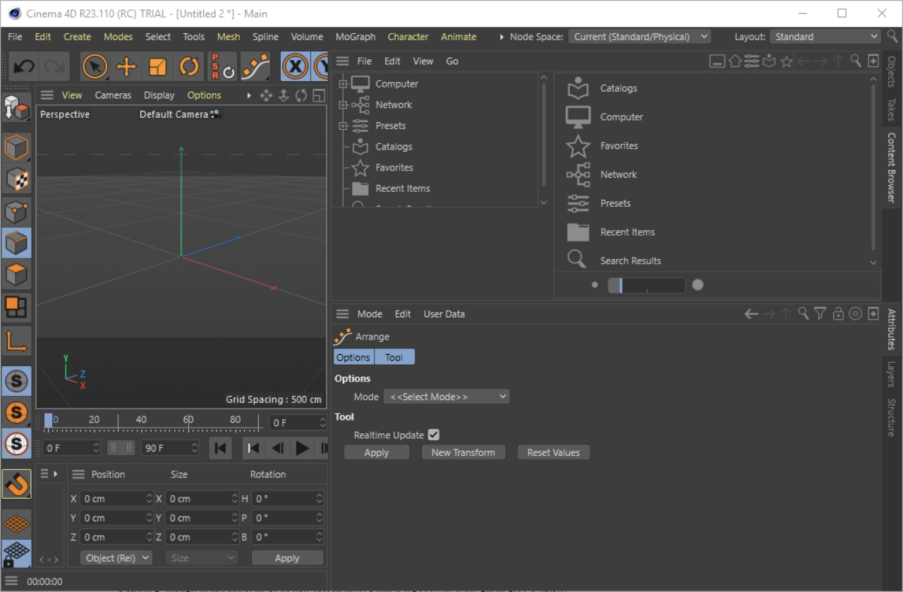 Screenshot #2 - CINEMA 4D Studio 2024.5.1 (Crack)