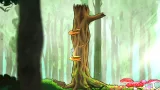 Screenshot #3 - 2D Magical Forest 4K Art Pack. Hand Drawn, Pastel Style!