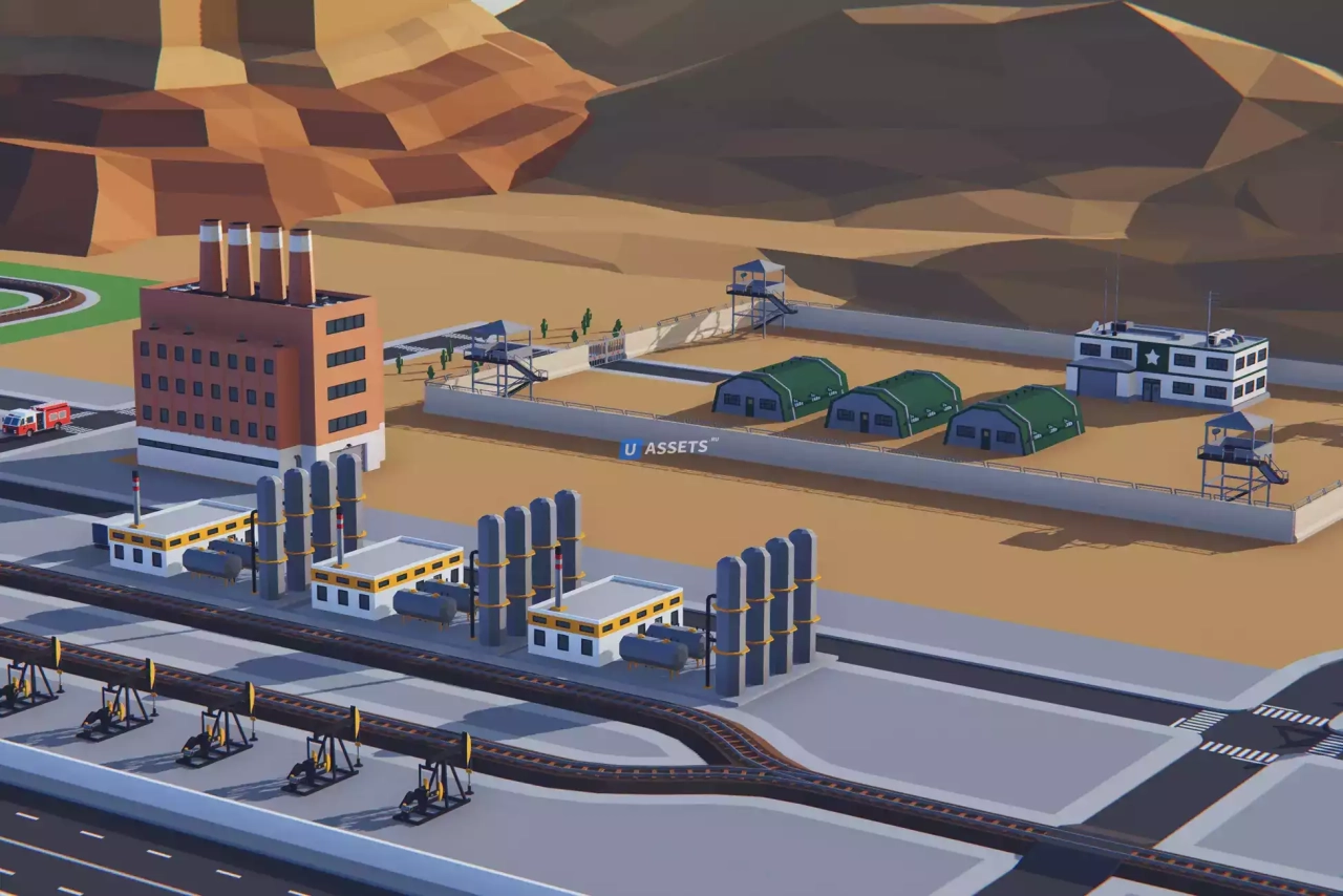 Screenshot #3 - Low Poly Epic City