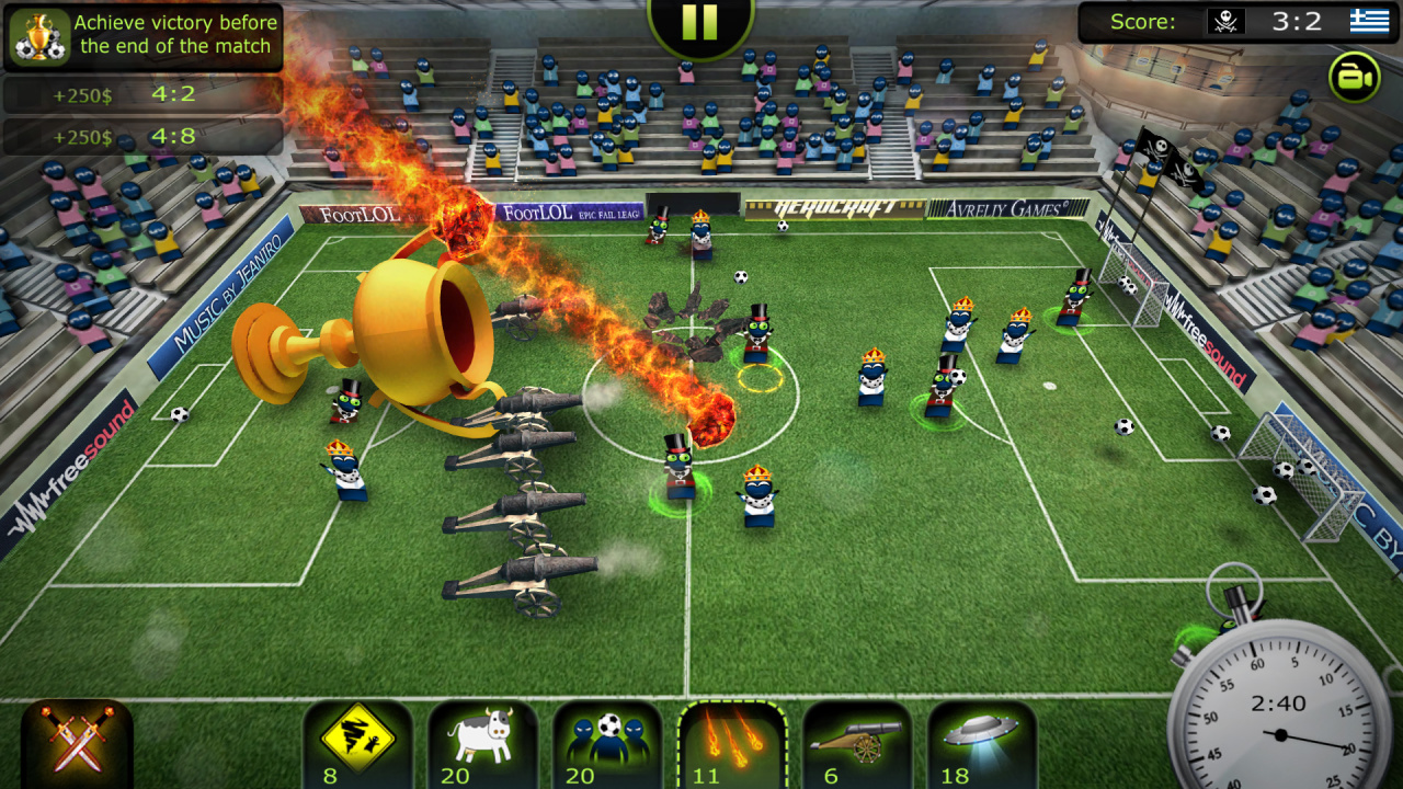 Screenshot #5 - FootLOL: Epic Soccer League