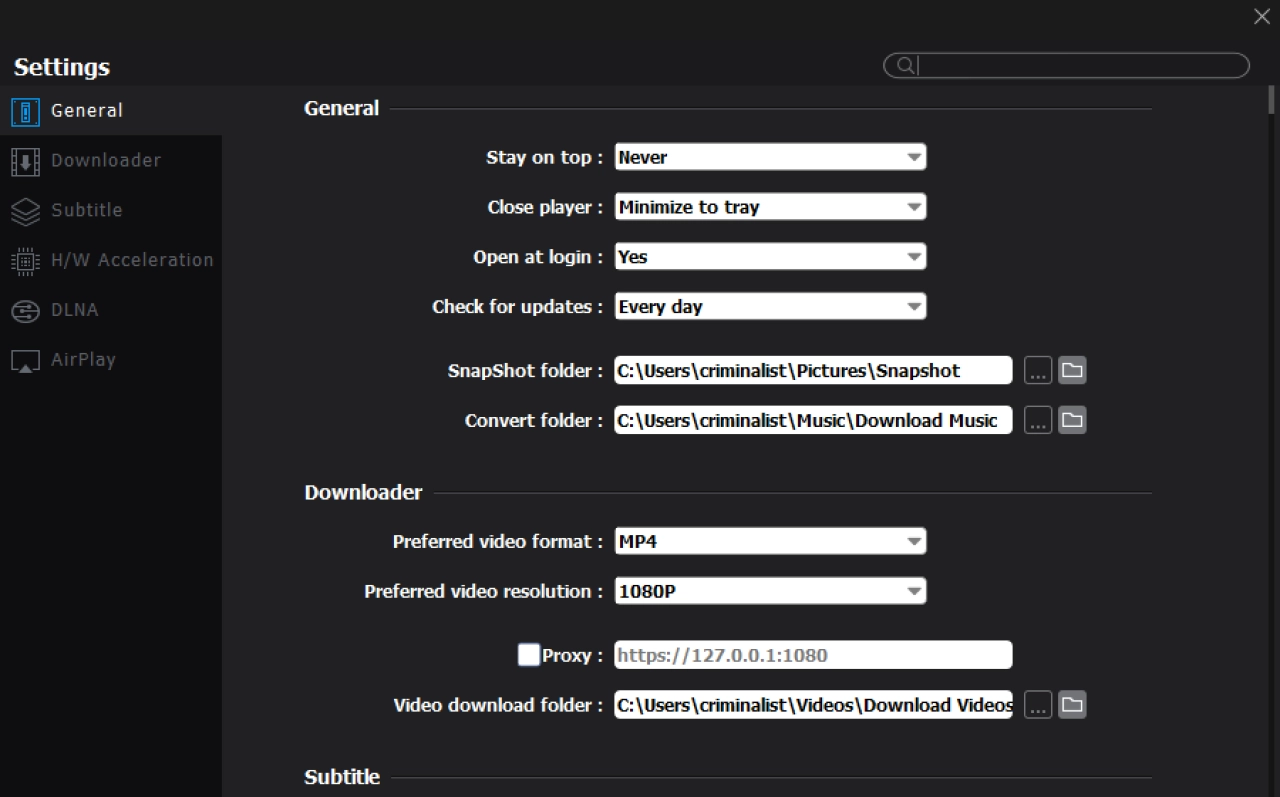 Screenshot #5 - 5KPlayer